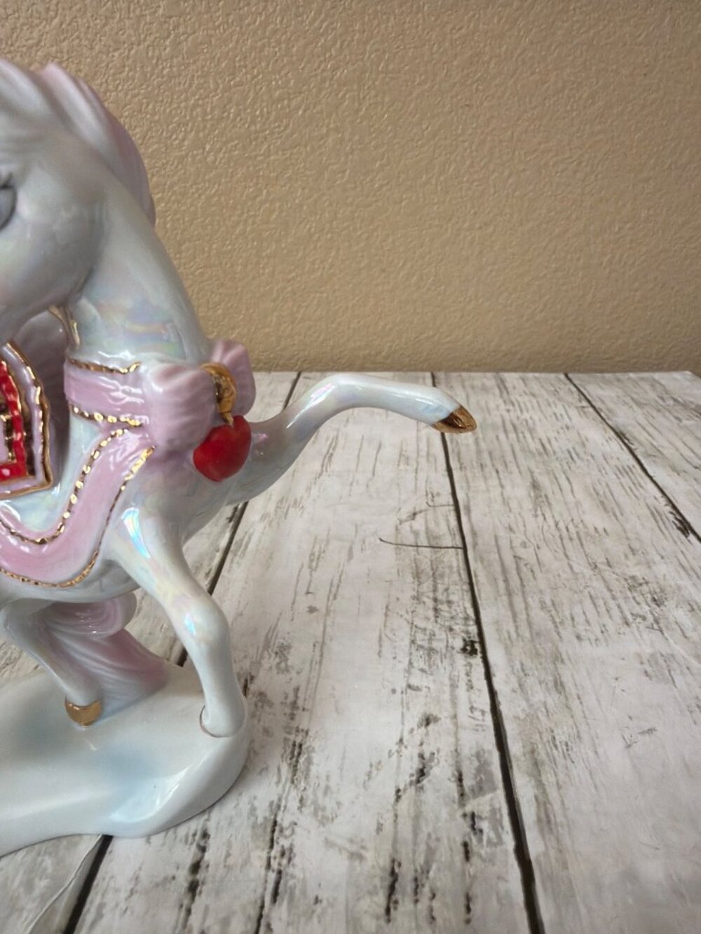 Franklin Mint Treasury of Unicorns Love Series Where Loving Hearts Meet w/FLAW - Picture 10 of 14